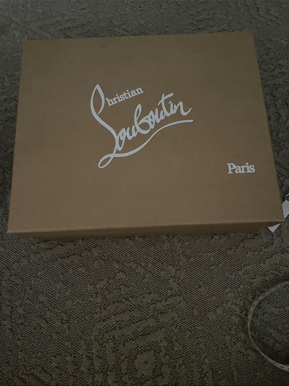 Christian Louboutin shoebox 10x12x4